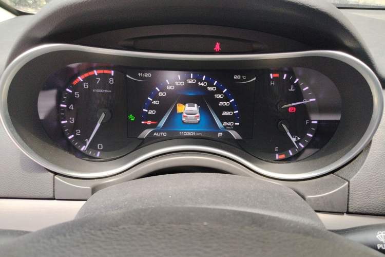 Used Haval H8 2017 2.0T Gasoline 4x4 Smart Enjoyment Version Instrument Cluster