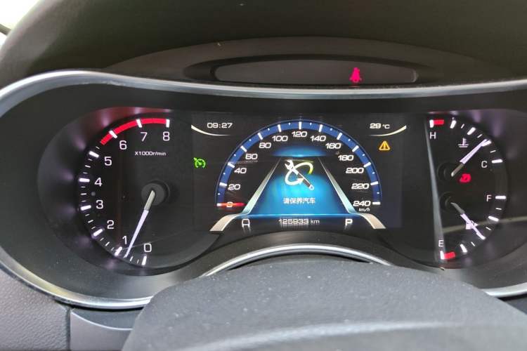 Used Haval H8 2017 2.0T Gasoline Two-Wheel Drive Enjoyment Version Instrument Cluster