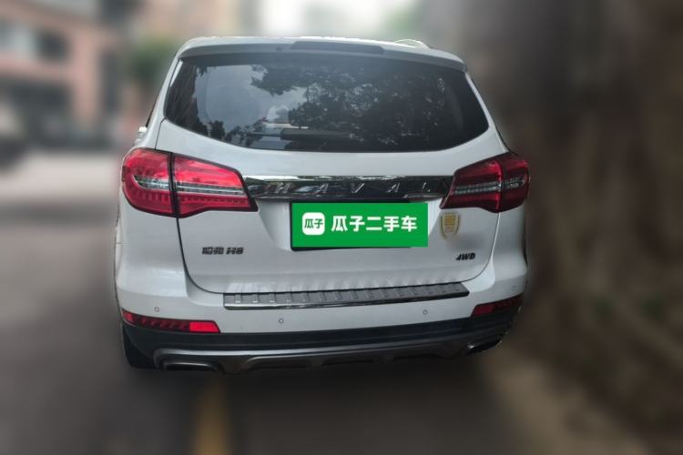 Used Haval H8 2017 2.0T Gasoline Four-Wheel Drive Luxury Model Rear