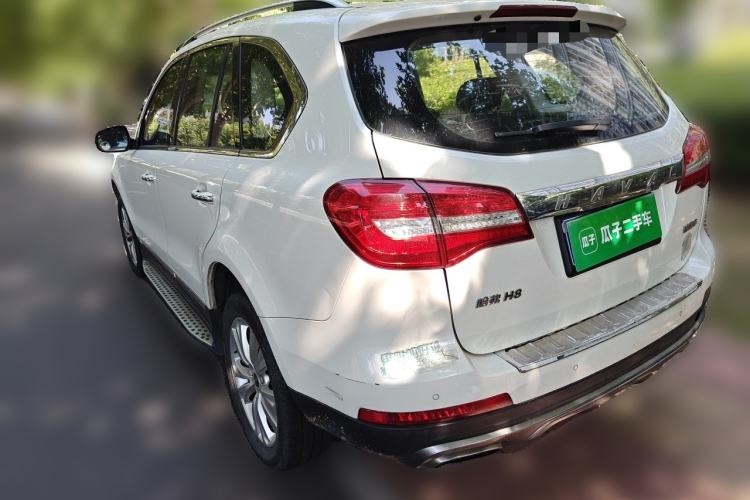 Used Haval H8 2017 2.0T Gasoline Two-Wheel Drive Enjoyment Version Rear Left 45 Deg