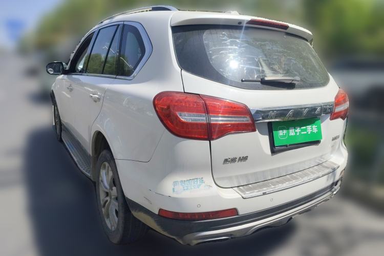 Used Haval H8 2017 2.0T Gasoline Two-Wheel Drive Enjoyment Version Rear Left 45 Deg