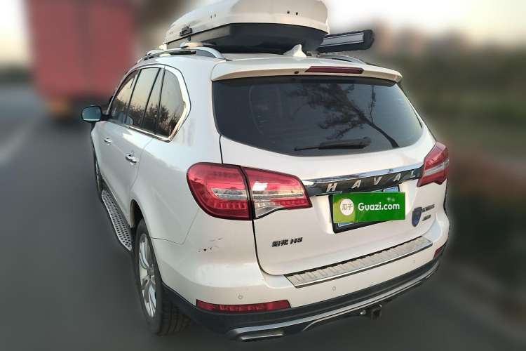Used Haval H8 2017 2.0T Gasoline 4x4 Enjoyment Model Rear Left 45 Deg