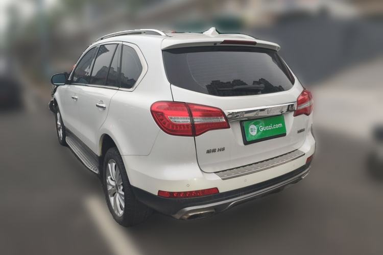 Used Haval H8 2017 2.0T Gasoline Two-Wheel Drive Smart Edition Rear Left 45 Deg