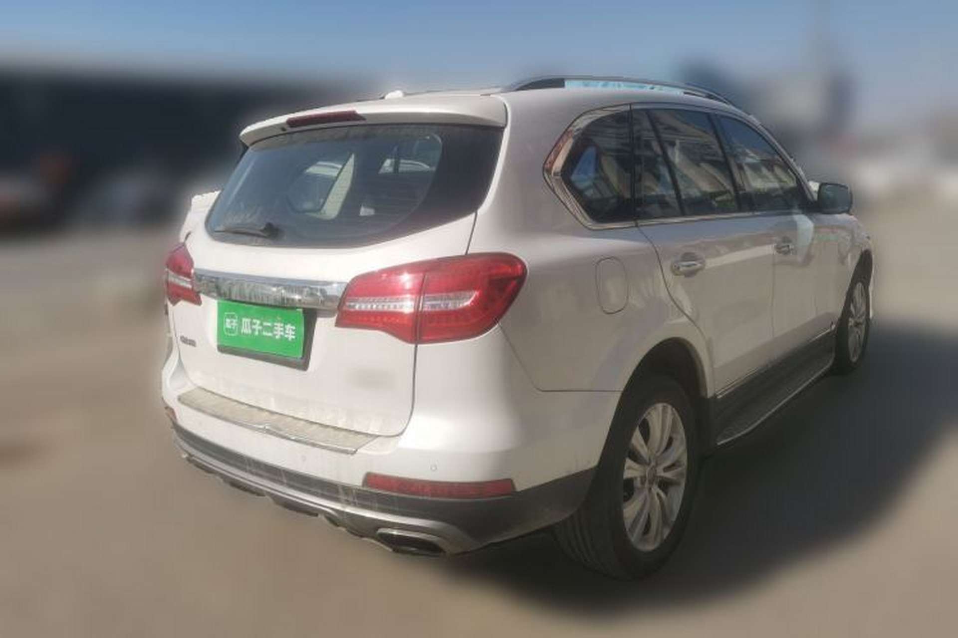 Used Haval H8 2017 2.0T Gasoline Two-Wheel Drive Smart Edition Rear Right 45 Deg