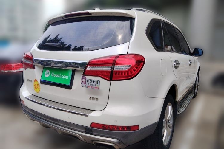 Used Haval H8 2017 2.0T Gasoline 4x4 Smart Enjoyment Version Rear Right 45 Deg