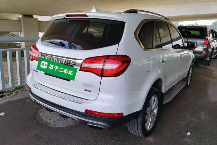 Used Haval H8 2017 2.0T Gasoline 4x4 Enjoyment Model Rear Right 45 Deg