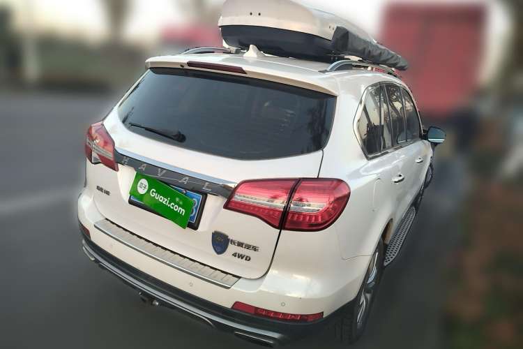 Used Haval H8 2017 2.0T Gasoline 4x4 Enjoyment Model Rear Right 45 Deg