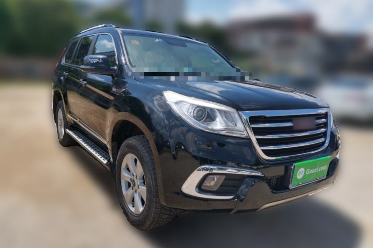 Used Haval H9 2015 2.0T Four-Wheel Drive Luxury 7-Seater Front Right 45 Deg