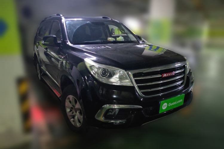 Used Haval H9 2015 2.0T Four-Wheel Drive Standard Model 7 Seats Front Right 45 Deg