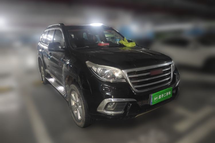 Used Haval H9 2015 2.0T Four-Wheel Drive Luxury 7-Seater Front Right 45 Deg