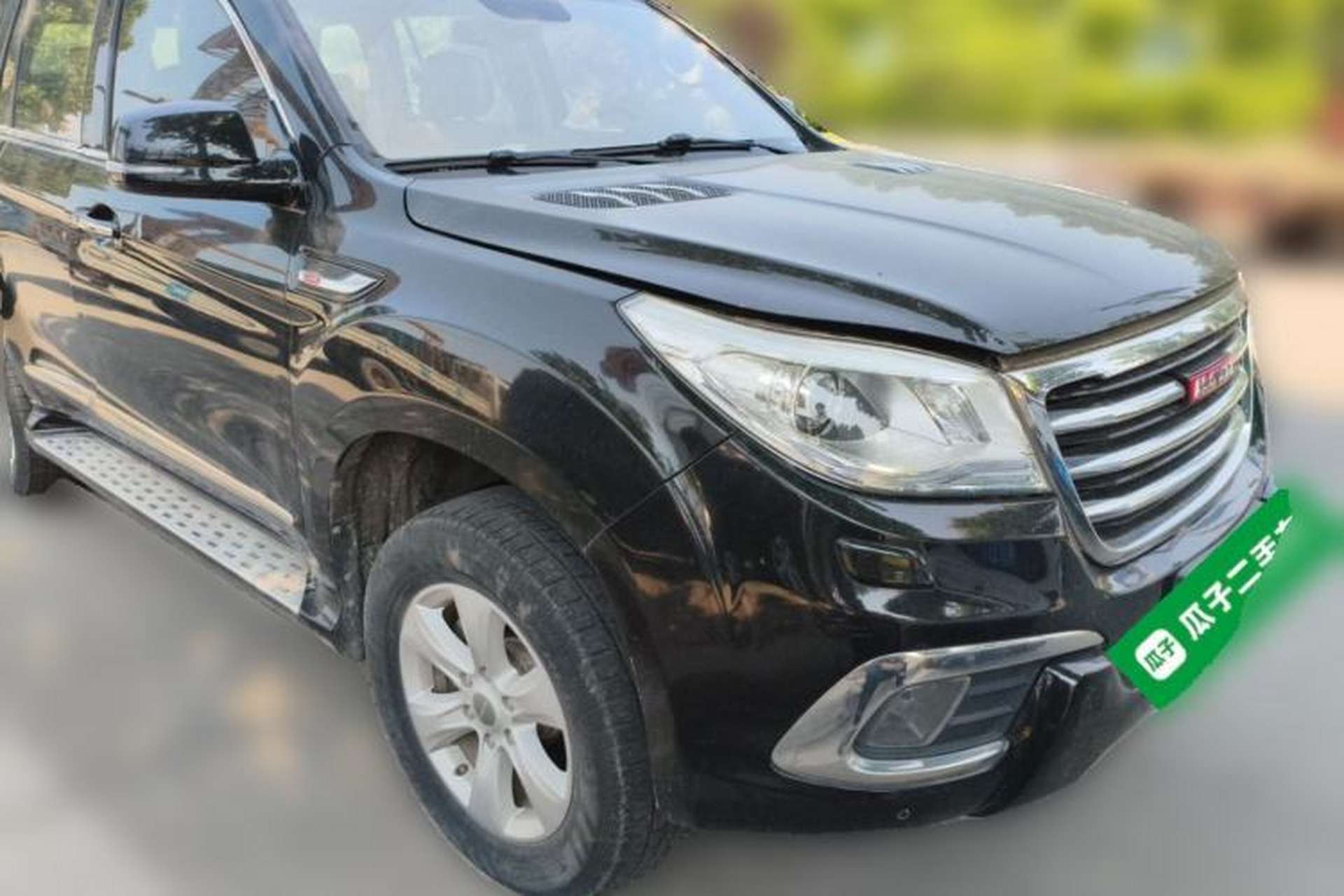 Used Haval H9 2015 2.0T Four-Wheel Drive Luxury 7-Seater Front Right 45 Deg