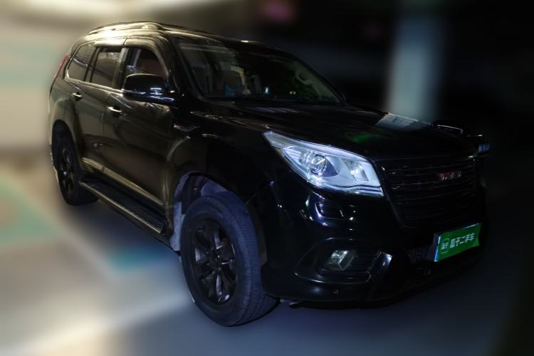 Used Haval H9 2015 2.0T Four-Wheel Drive Luxury 7-Seater Front Right 45 Deg