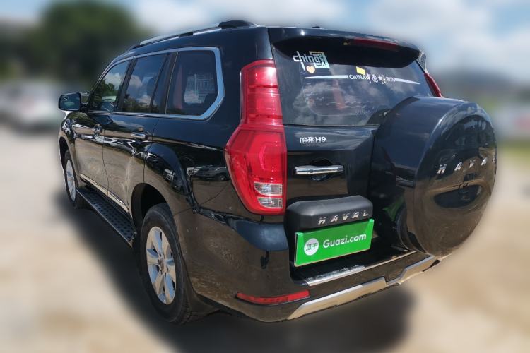 Used Haval H9 2015 2.0T Four-Wheel Drive Luxury 7-Seater Rear Left 45 Deg