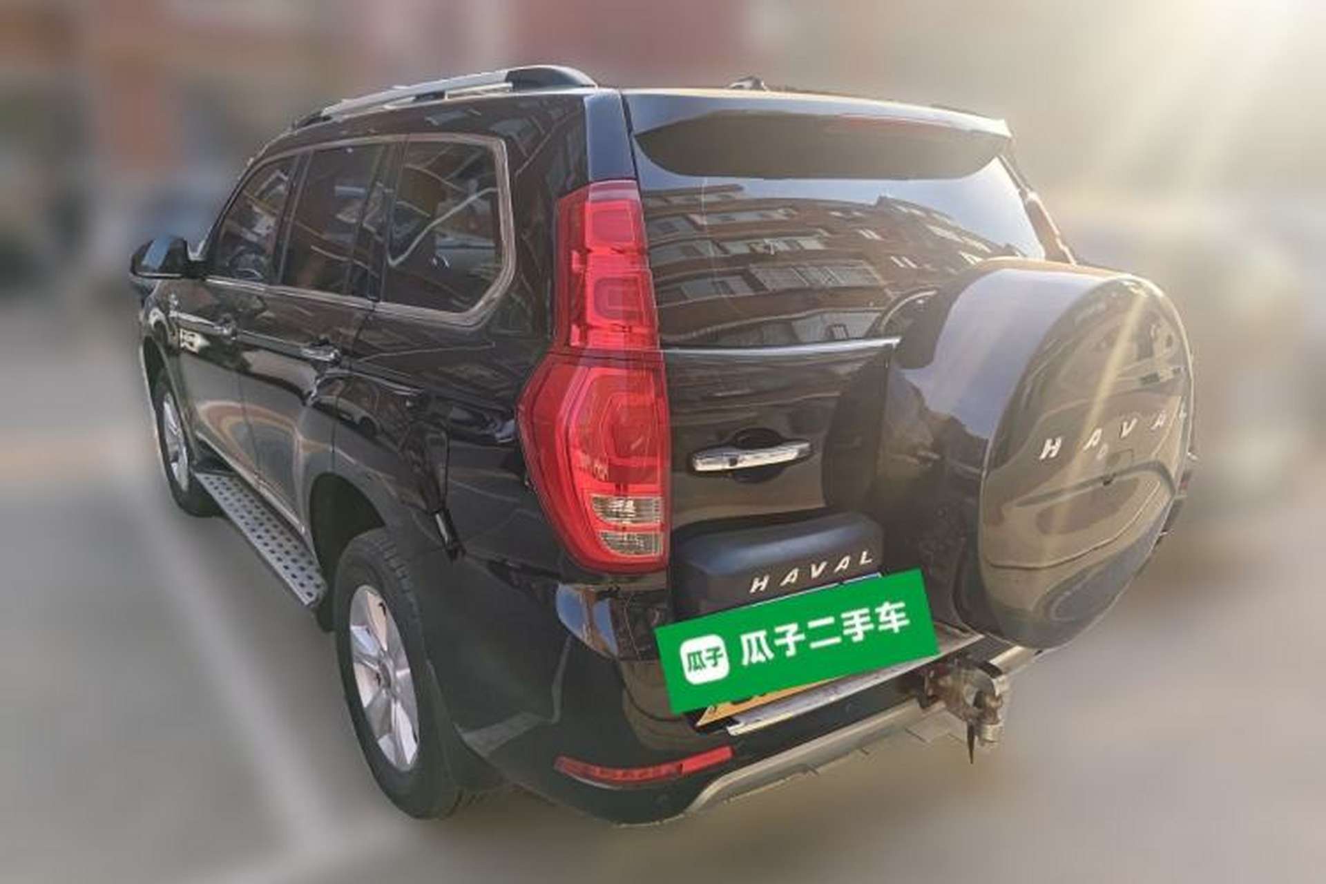 Used Haval H9 2015 2.0T Four-Wheel Drive Luxury 7-Seater Rear Left 45 Deg