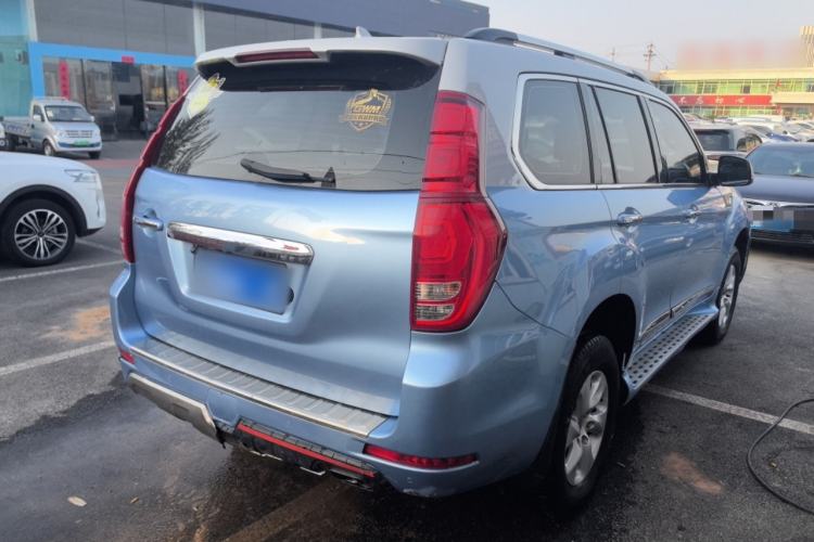 Used Haval H9 2015 2.0T Four-Wheel Drive Standard Model 7 Seats Rear Right 45 Deg