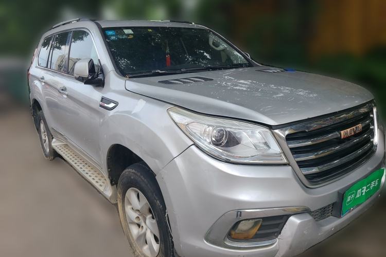 Used Haval H9 2015 2.0T Four-Wheel Drive Standard Model 7 Seats Front Right 45 Deg