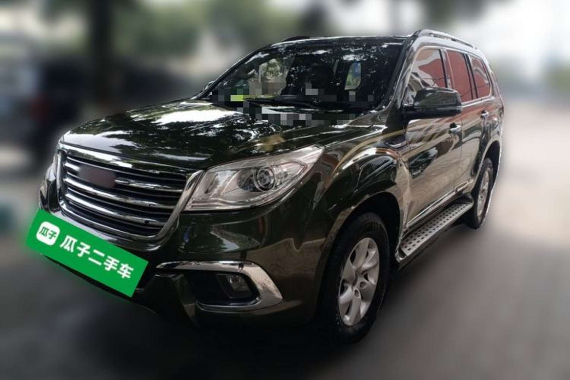 Used Haval H9 2015 2.0T Four-Wheel Drive Standard Model 7 Seats Front Left 45 Deg