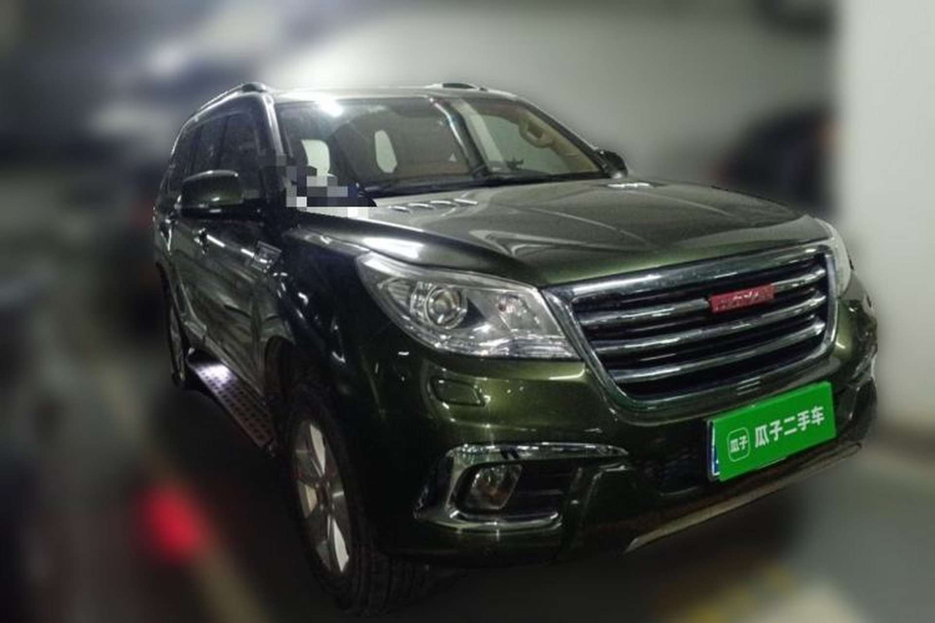 Used Haval H9 2015 2.0T Four-Wheel Drive Luxury 7-Seater Front Right 45 Deg