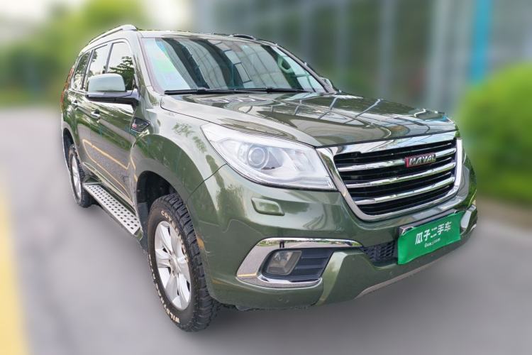 Used Haval H9 2015 2.0T Four-Wheel Drive Luxury Model 5 Seats Front Right 45 Deg