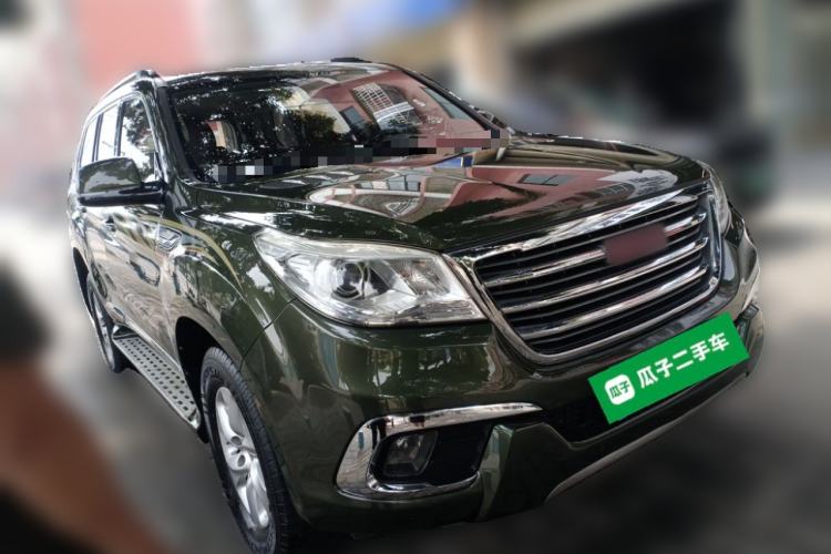 Used Haval H9 2015 2.0T Four-Wheel Drive Standard Model 7 Seats Front Right 45 Deg