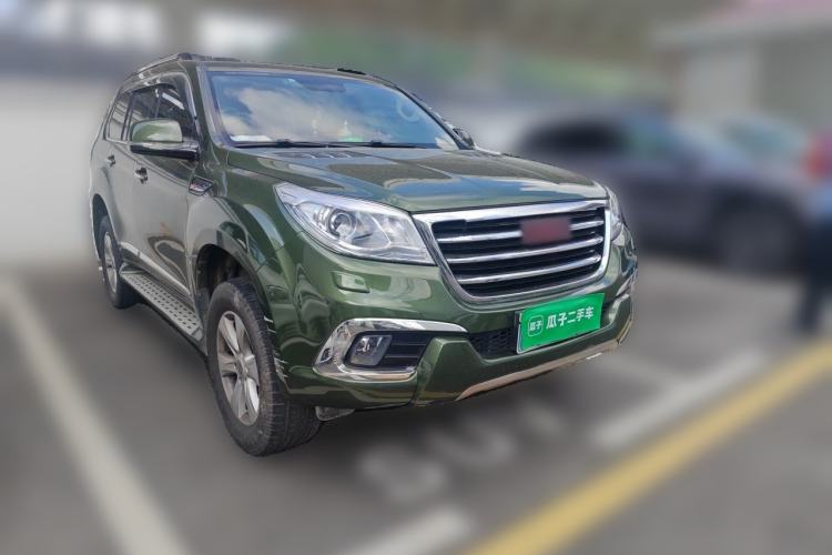 Used Haval H9 2015 2.0T Four-Wheel Drive Luxury 7-Seater Front Right 45 Deg