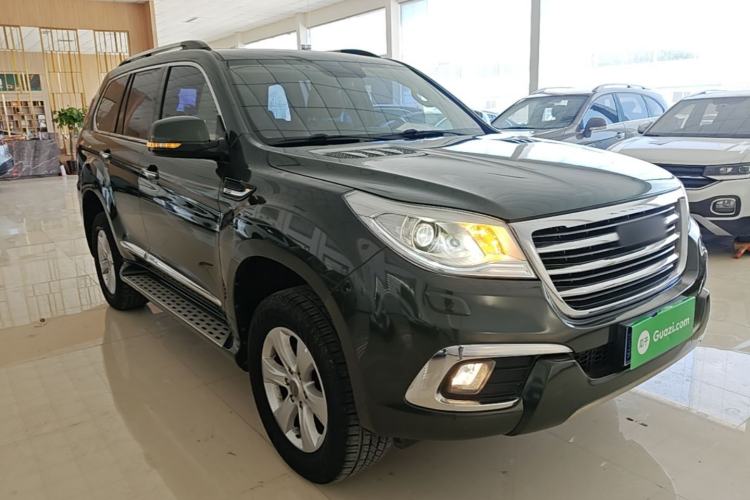 Used Haval H9 2015 2.0T Four-Wheel Drive Luxury 7-Seater Front Right 45 Deg