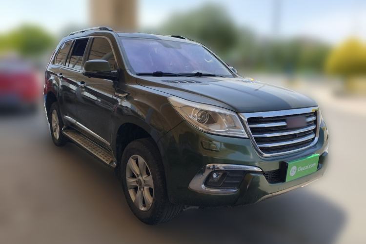Used Haval H9 2015 2.0T Four-Wheel Drive Luxury 7-Seater Front Right 45 Deg