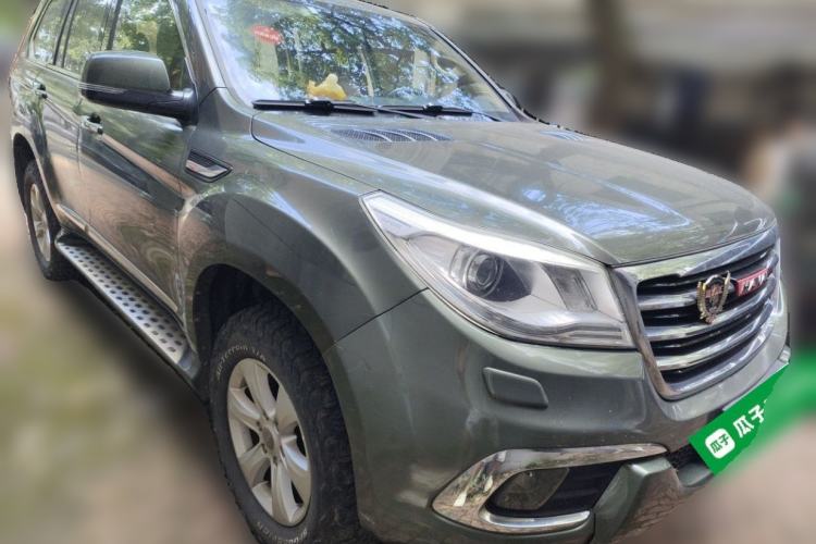 Used Haval H9 2015 2.0T Four-Wheel Drive Luxury 7-Seater Front Right 45 Deg