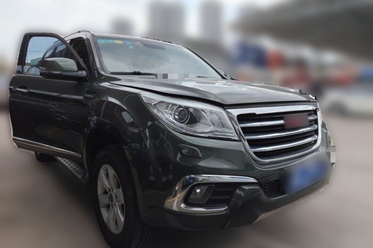 Used Haval H9 2015 2.0T Four-Wheel Drive Luxury 7-Seater Front Right 45 Deg