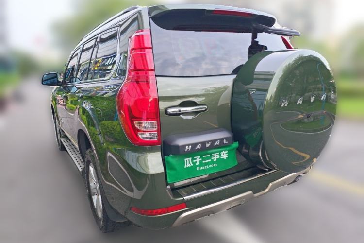 Used Haval H9 2015 2.0T Four-Wheel Drive Luxury Model 5 Seats Rear Left 45 Deg