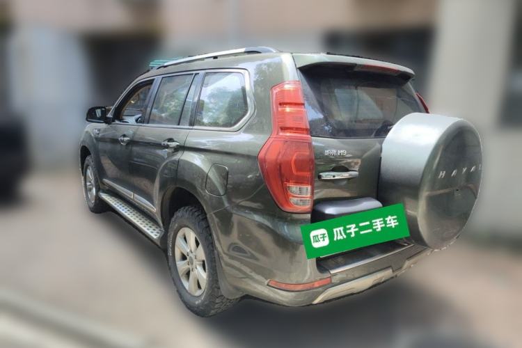 Used Haval H9 2015 2.0T Four-Wheel Drive Luxury 7-Seater Rear Left 45 Deg