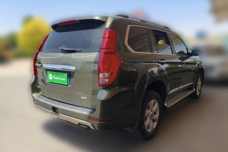 Used Haval H9 2015 2.0T Four-Wheel Drive Luxury 7-Seater Rear Right 45 Deg