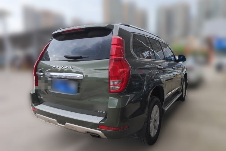 Used Haval H9 2015 2.0T Four-Wheel Drive Luxury 7-Seater Rear Right 45 Deg