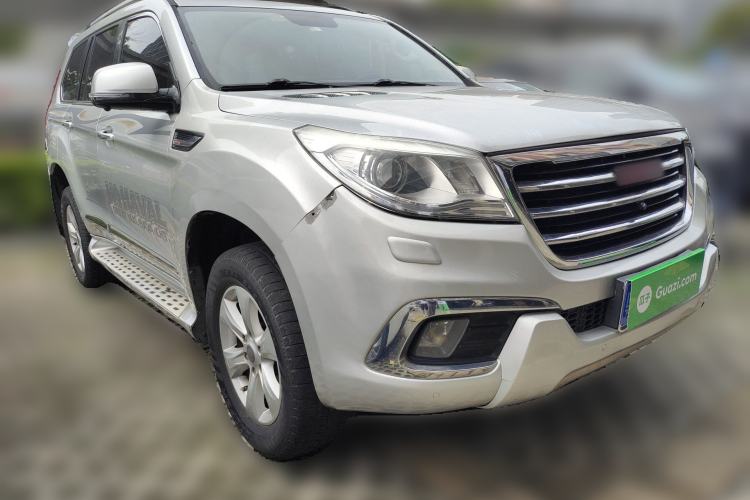 Used Haval H9 2015 2.0T Four-Wheel Drive Luxury 7-Seater Front Right 45 Deg