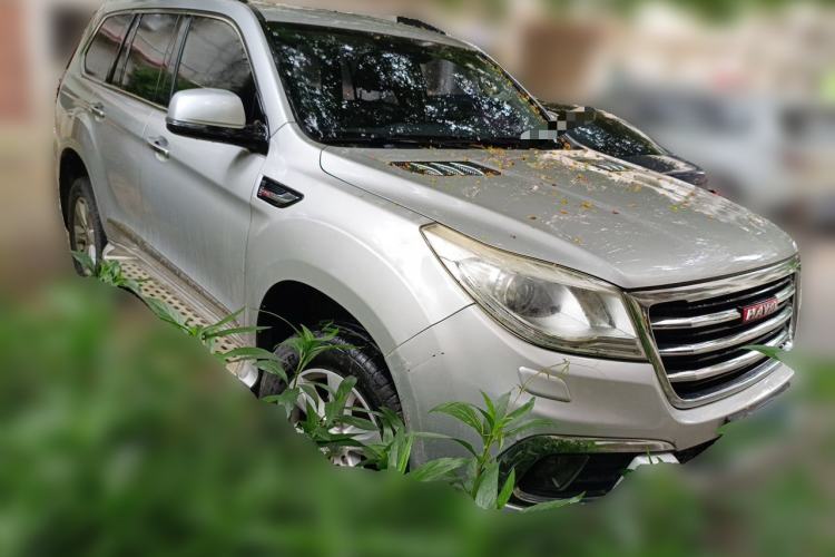Used Haval H9 2015 2.0T Four-Wheel Drive Luxury 7-Seater Front Right 45 Deg