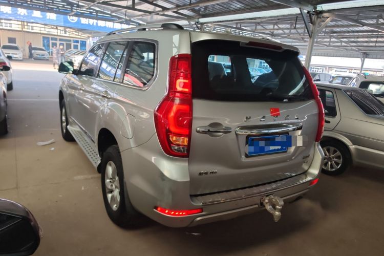 Used Haval H9 2015 2.0T Four-Wheel Drive Standard Model 7 Seats Rear Left 45 Deg