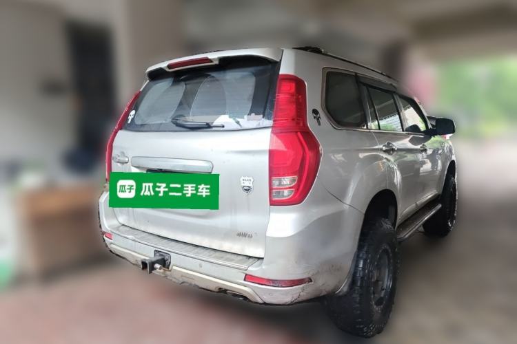 Used Haval H9 2015 2.0T Four-Wheel Drive Luxury 7-Seater Rear Right 45 Deg