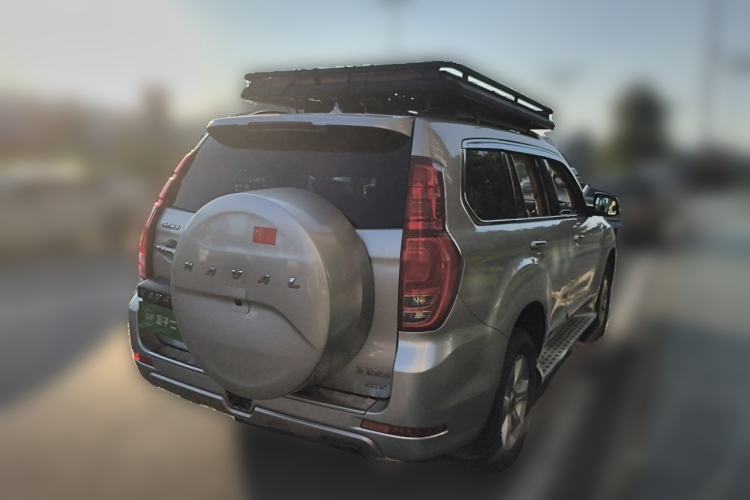 Used Haval H9 2015 2.0T Four-Wheel Drive Luxury 7-Seater Rear Right 45 Deg