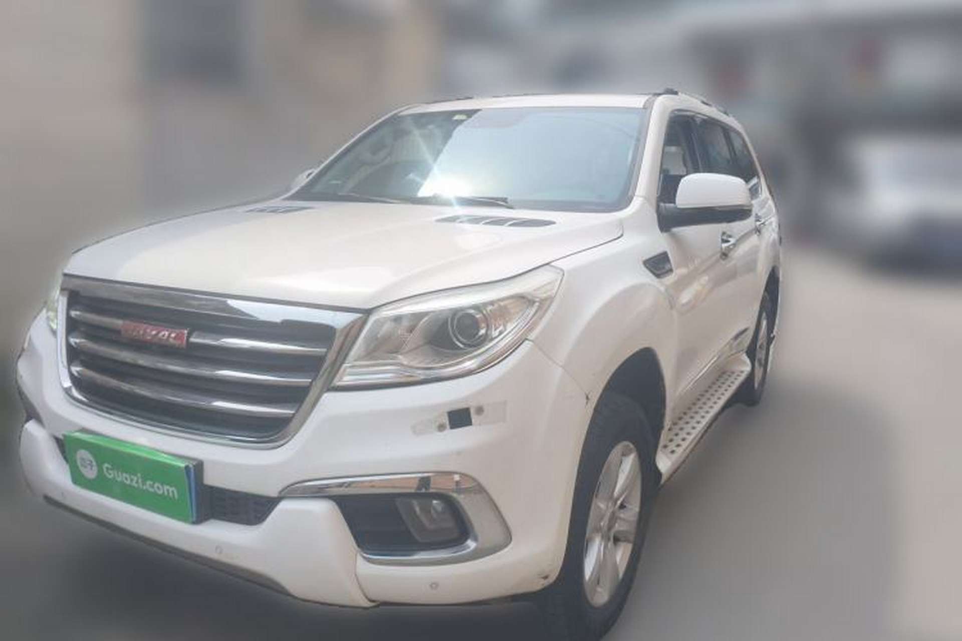 Used Haval H9 2015 2.0T Four-Wheel Drive Luxury 7-Seater Front Right 45 Deg
