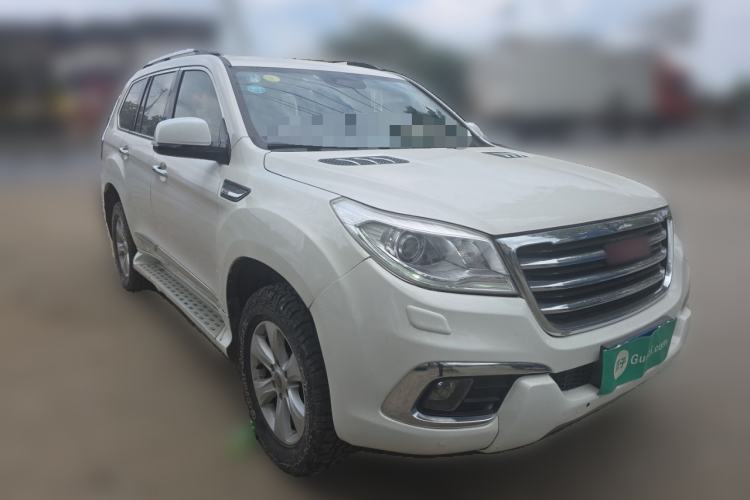 Used Haval H9 2015 2.0T Four-Wheel Drive Luxury 7-Seater Front Right 45 Deg