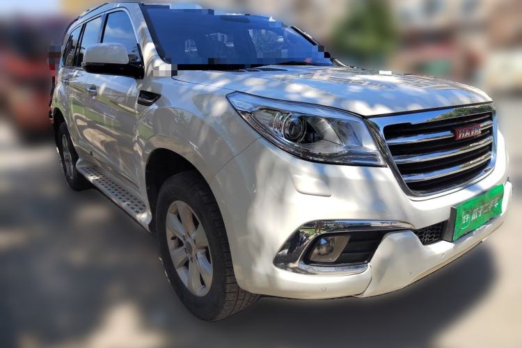Used Haval H9 2015 2.0T Four-Wheel Drive Luxury 7-Seater Front Right 45 Deg