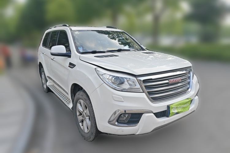 Used Haval H9 2015 2.0T Four-Wheel Drive Luxury 7-Seater Front Right 45 Deg