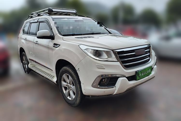 Used Haval H9 2015 2.0T Four-Wheel Drive Luxury 7-Seater Front Right 45 Deg