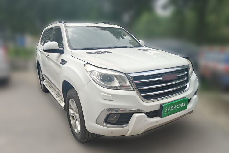Used Haval H9 2015 2.0T Four-Wheel Drive Luxury 7-Seater Front Right 45 Deg