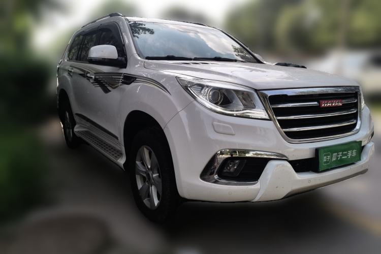 Used Haval H9 2015 2.0T Four-Wheel Drive Luxury 7-Seater Front Right 45 Deg