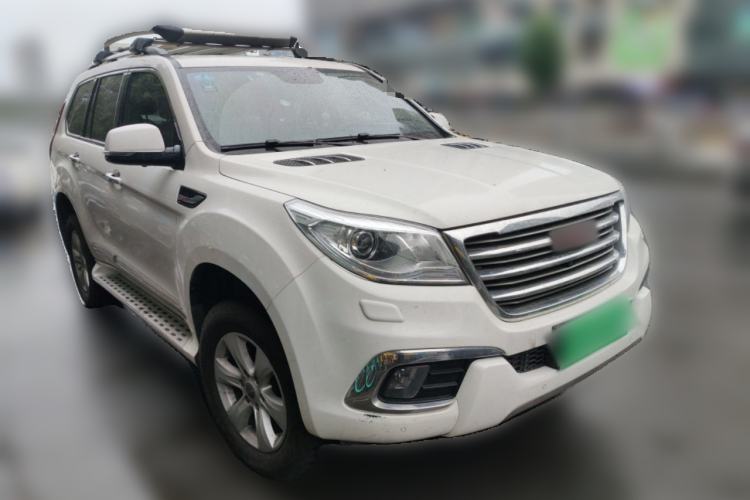 Used Haval H9 2015 2.0T Four-Wheel Drive Luxury 7-Seater Front Right 45 Deg