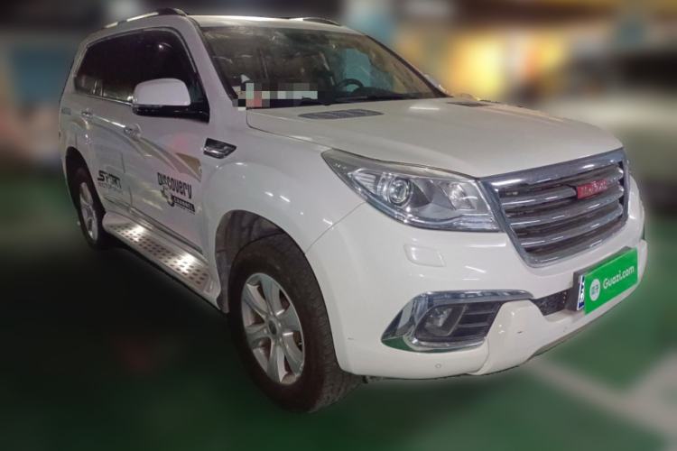 Used Haval H9 2015 2.0T Four-Wheel Drive Ultra-Luxury 7-Seater Front Right 45 Deg