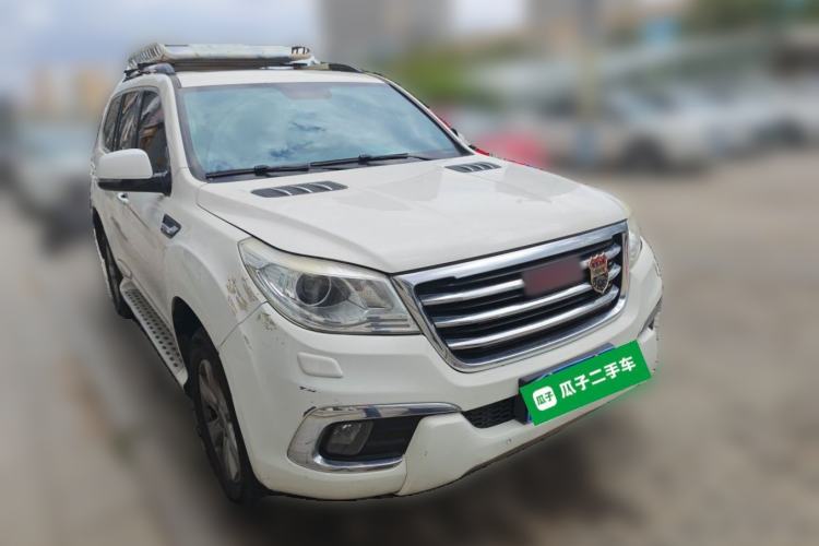 Used Haval H9 2015 2.0T Four-Wheel Drive Luxury 7-Seater Front Right 45 Deg