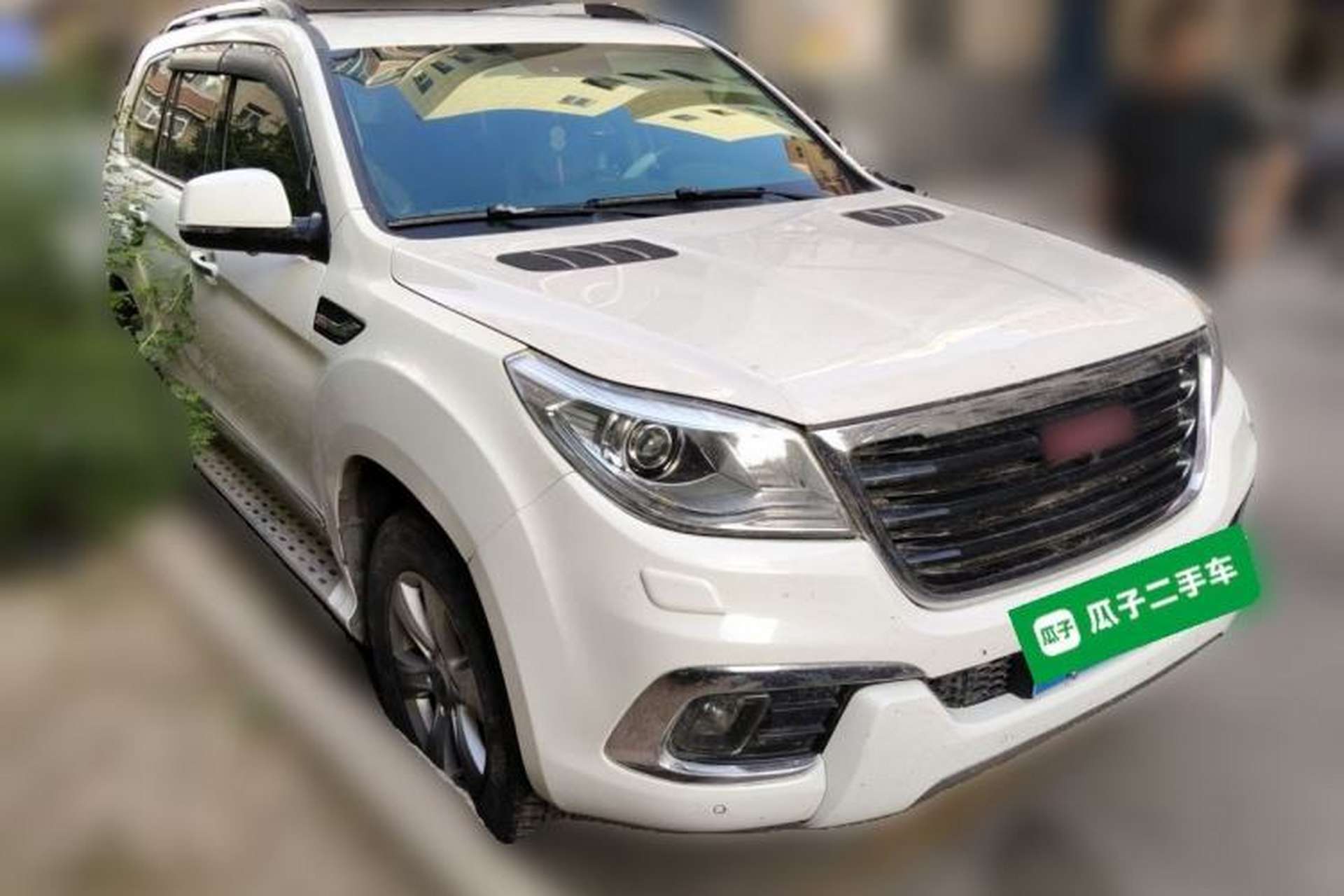 Used Haval H9 2015 2.0T Four-Wheel Drive Luxury 7-Seater Front Right 45 Deg