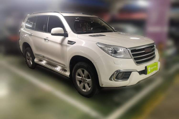 Used Haval H9 2015 2.0T Four-Wheel Drive Luxury 7-Seater Front Right 45 Deg